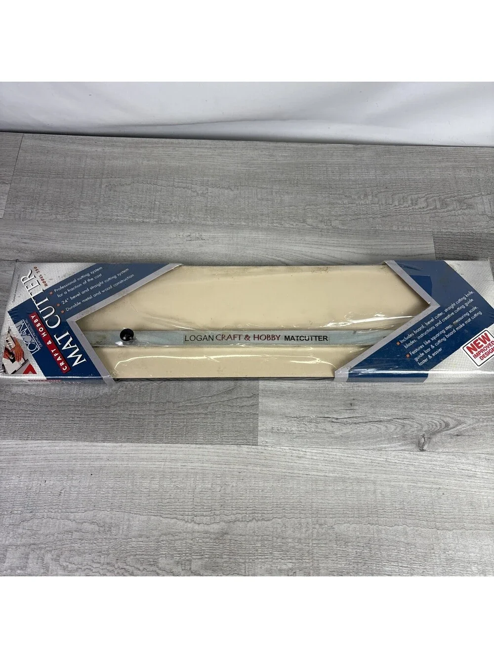 Vintage Logan Craft & Hobby Mat Cutter System Model 250 - Damaged Box